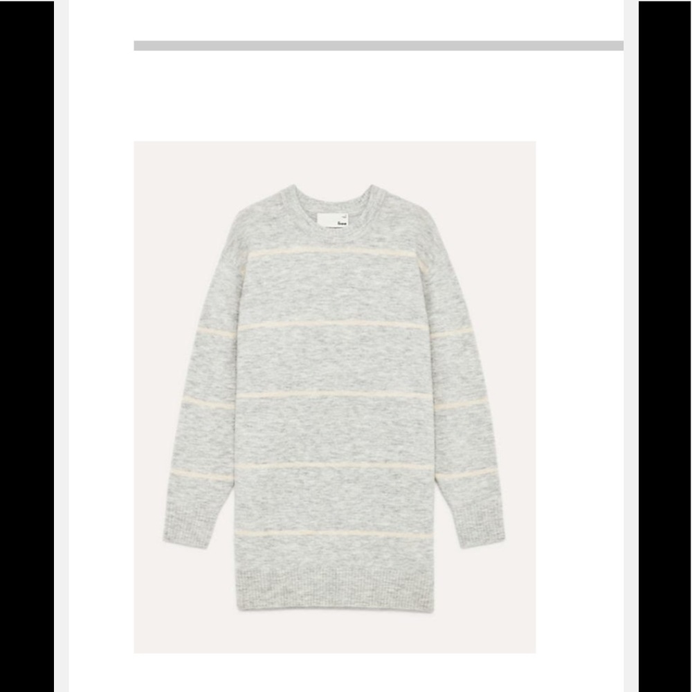 Aritzia Wilfred Free Cipriana Dress Size L, Color: Grey/Birch